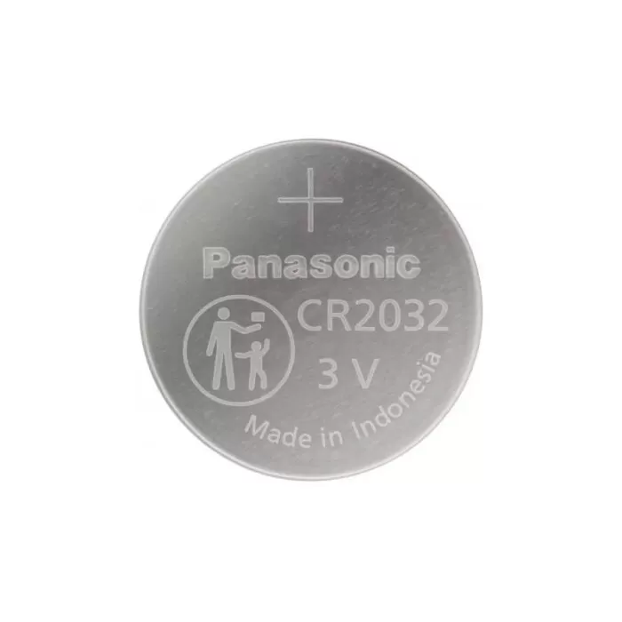 Pilha Panasonic CR2032 De Botão Para Calculadora/Controles