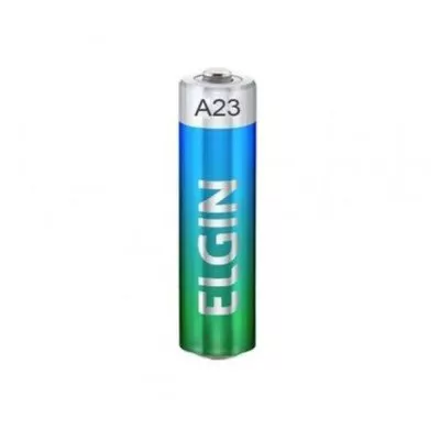 Pilha alcalina 12V A23 Elgin Energy