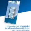Pilhas Philips Alcalina Aaa 16 Unidades Lr03P16B/59 Novo