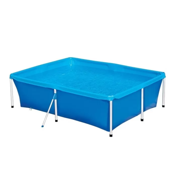 Piscina 2000L Retangular Azul Mor