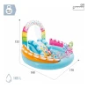 Piscina Inflável Estilo Playground Infantil 165L Intex