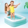 Piscina Inflável Infantil Soft 57 Litros Azul Turquesa Intex