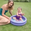 Piscina Inflável Redonda Cor Violeta 15 Litros Intex