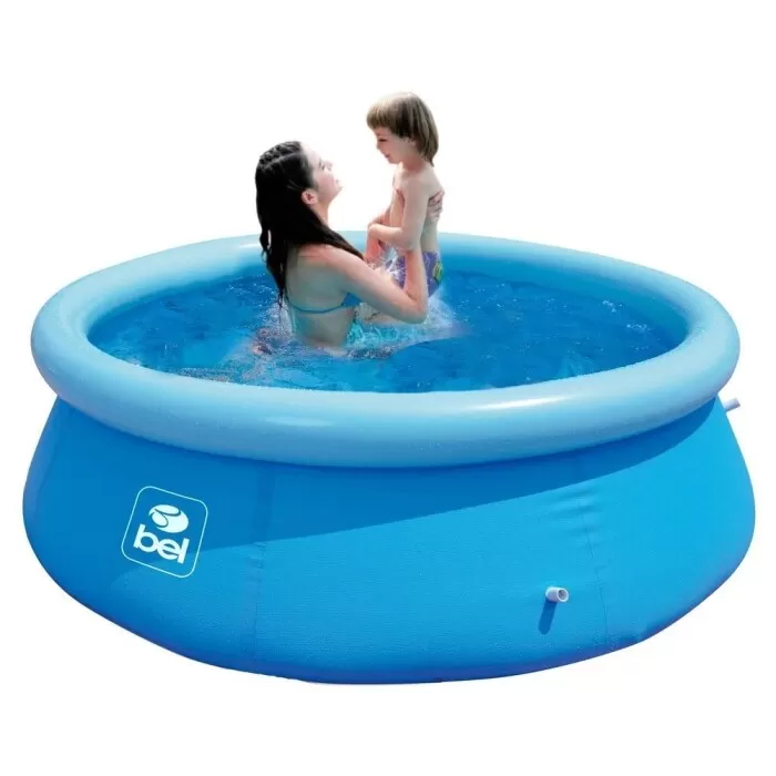 Piscina Inflável 1400L Azul Bel Fix Novo