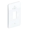 Placa De Condulete Para 1 Modulo 3/4 Branca Inpol