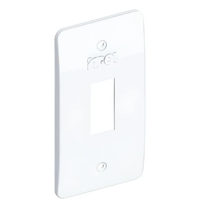 Placa De Condulete Para 1 Modulo 3/4 Branca Inpol