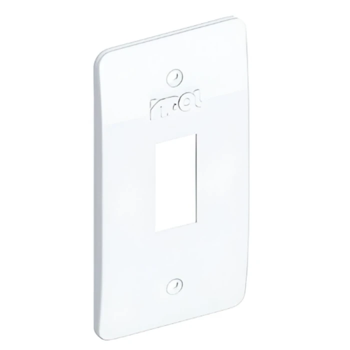 Placa De Condulete Para 1 Modulo 3/4 Branca Inpol