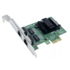 Placa De Rede Gigabit Dual Port Pci-E 10/100/1000 Vinik