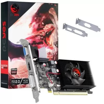 Placa De Vídeo GPU Amd Radeon HD 5450 1gb Ddr3 64bit