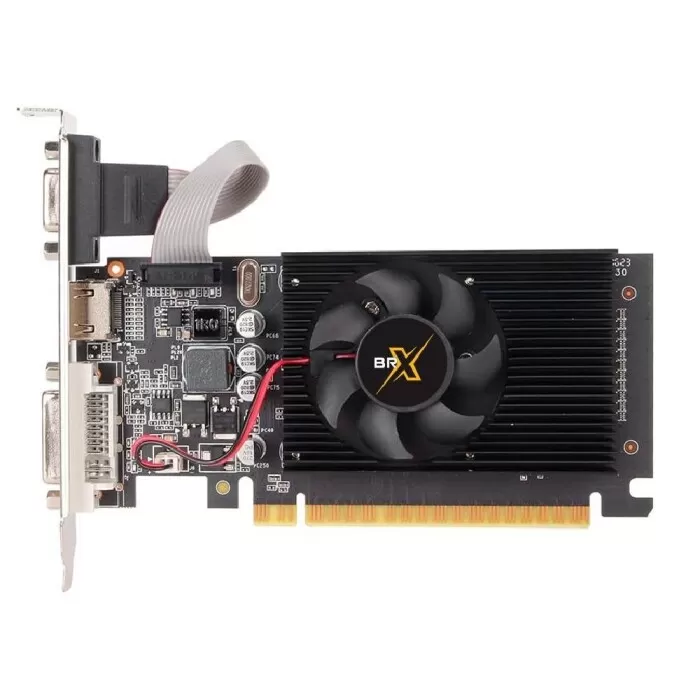 Placa De Video Gpu Brx Geforce Gt 610 2GB DDR3 HDMI-VGA-DVI