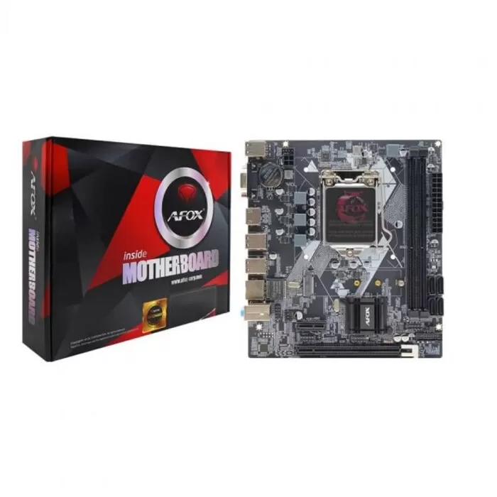 Placa Mãe Afox Gigabyte Ih61-Ma9 Ddr3 Lga1155 Novo