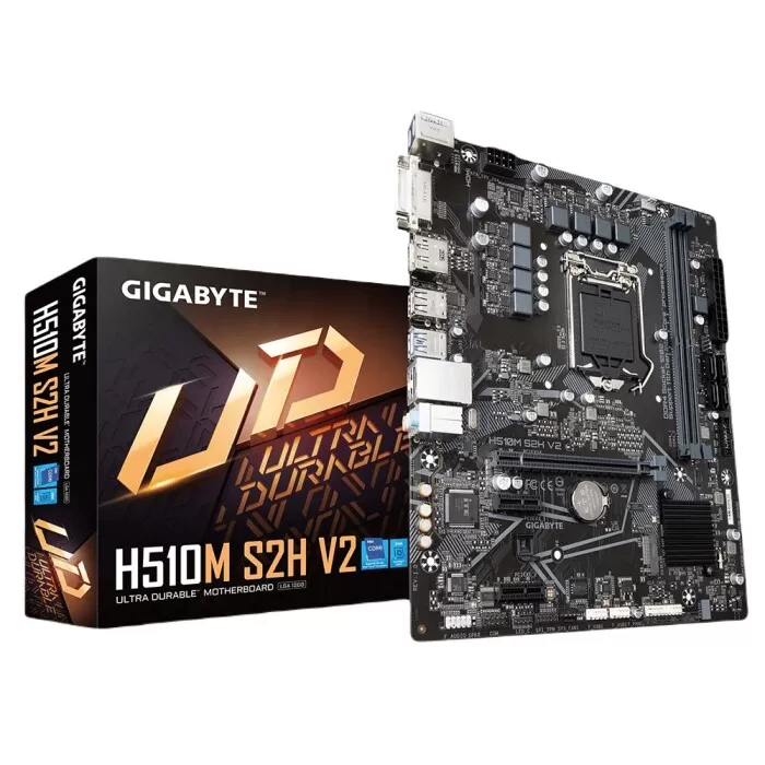 Placa Mãe Gigabyte H510M S2H V2 Ddr4 Lga 1200 Novo