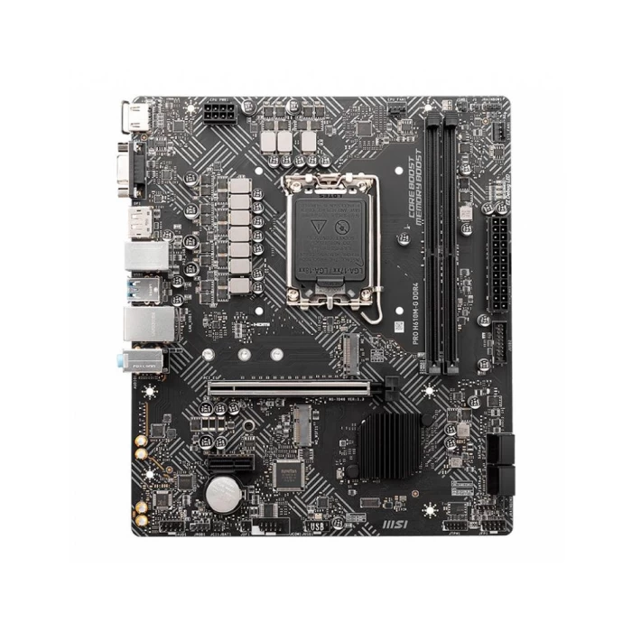 Placa Mãe Msi Pro H610M-G DDR4 Intel LGA1700 Novo