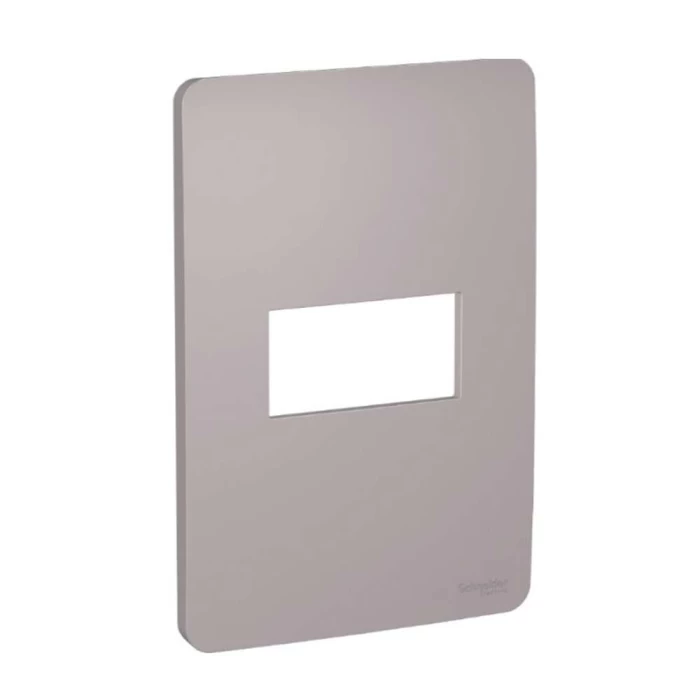 Placa Orion 4x2 Para 1 Modulo Axis Grey Schneider S730101224