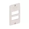 Placa Para 2 Teclas Seperadas 3/4 Branco Inpol Novo