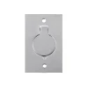 Placa Para Piso Buraco Redondo 4X2 Aluminio Stamplac