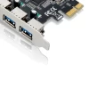 Placa Pci Express Usb 3.0 Multilaser 4 Portas Lacrado