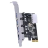 Placa Pci-e Com 4 Portas Usb 3.0 Pu30-4 Vinik P/ Computador