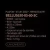 Plafon De Led Bellus 85W 6000K Bivolt Branco 630x230 Glight