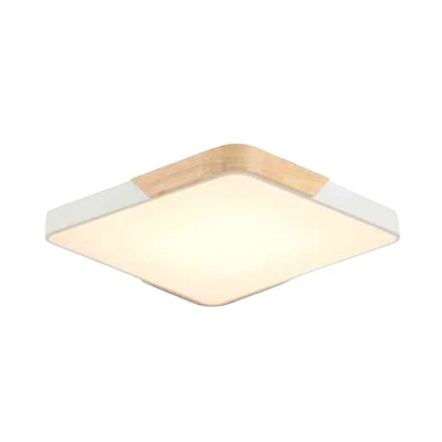 Plafon De Led Quadrado Nixy 45W 3000K 50cm Branco Astraled