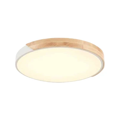 Plafon De Led Redondo Nixy 36W 3000K 50cm Branco Astraled