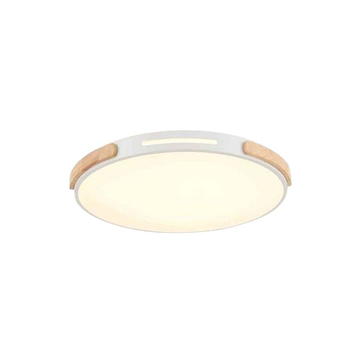 Plafon De Led Redondo Qyro 36W 3000K 50cm Branco Astraled