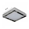 Plafon De Led Requinte 400 21w 6000k Bivolt G-light Prata