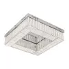 Plafon Led Sophi Cristal Quadrado 60Cm 60W 3000K Nordecor