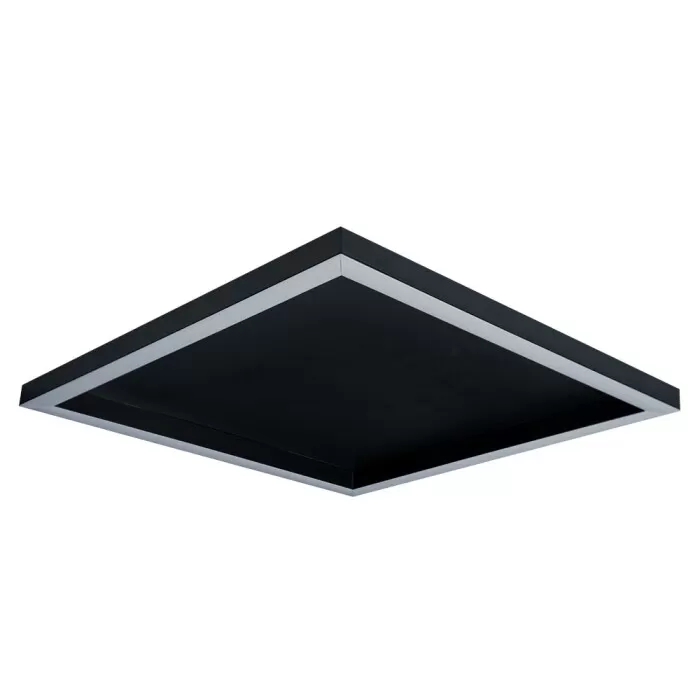 Plafon Led Square 15W 6500K Bivolt Preto Blumenau Novo