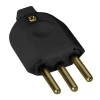 Plug Macho 2 Plugues + Terra Preto 20A Tramontina