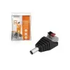 Plug P4 Com Macho Borne 2.1 5.5mm Engate Rápido 2 Unidades