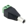 Plug P4 Macho Com Borne 2.1 5.5mm Parafuso Chipsce