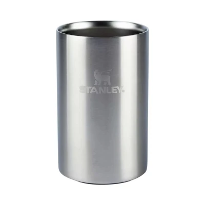 Porta Lata Em Aço Inoxidável Stanley 296ml Stainless Steel