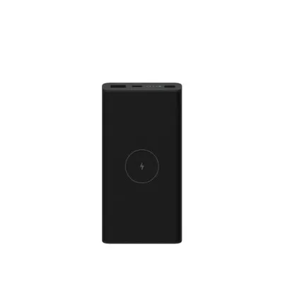 Power Bank 10000Mah Sem Fio Preto Xm730Pre Xiaomi Novo