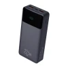 Power Bank Portátil 20000mah Com Display 3 Saídas Pb200bk