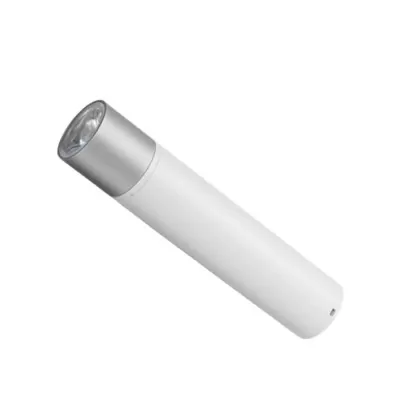 Power Bank Xiaomi 3250Mah Com Lanterna De Led Branco Novo