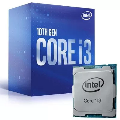 Processador Intel Core i3-10100F LGA1200 3.6GHz Cache 6MB
