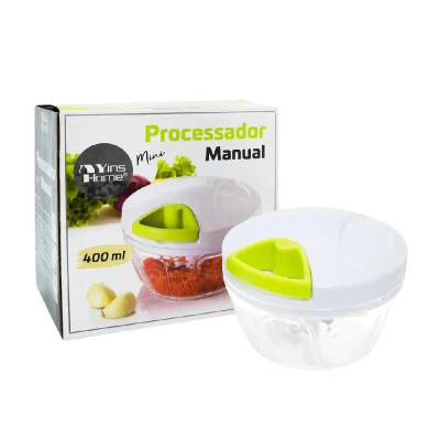 Processador Manual De Tempeiro Yins Home 400Ml Novo