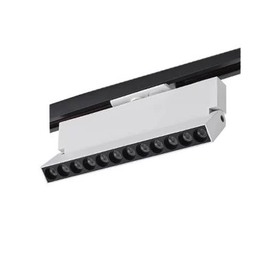 Projetor Led Para Trilho Bivolt Branco Nordecor 12W 3000K
