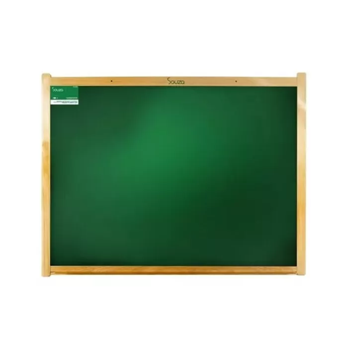 Quadro Escolar Lousa Verde 100X80 Souza Pct.C/05 Novo