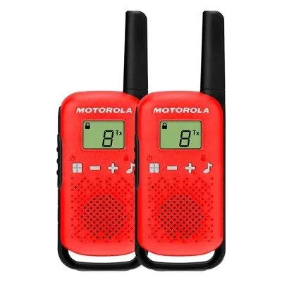 Radio Comunicador Talkabout Motorola T110BR 25KM Vermelho