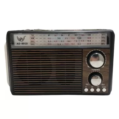 Rádio Portátil Retro Bluetooth 3W Com AM/FM/SW Entrada Usb