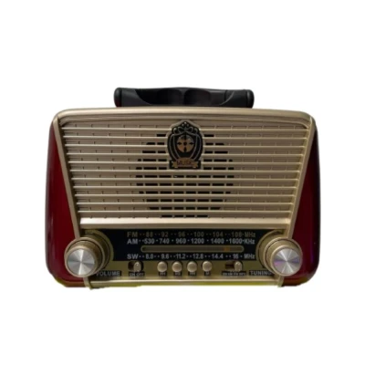 Rádio Portátil Retro Bluetooth 6W AM/FM/SW GT-3166