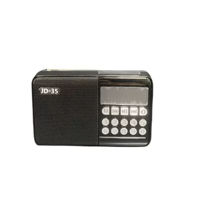 Rádio Portátil Retro Bluetooth Fm Jd-35 Altomax Novo