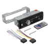 Rádio Som Automotivo Bluetooth Mp3 Preto Led Vermelho RA914
