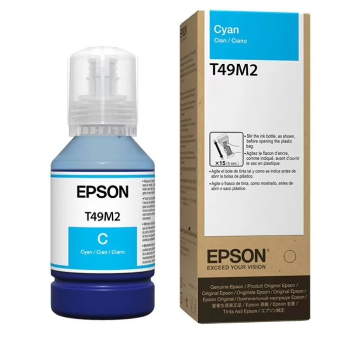 Refil De Tinta Epson Ciano Sc-F100 F170 F150 F160 Novo