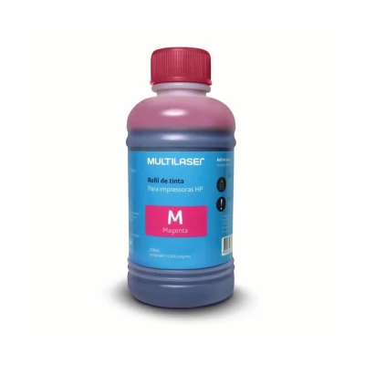 Refil De Tinta Magenta Hp 250Ml