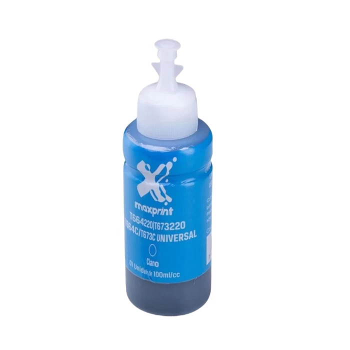 Refil De Tinta Maxprint T664C / T673C Ciano 100Ml