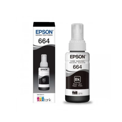 Refil De Tinta Preto Epson 70Ml