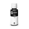 Refil De Tinta Preto Para Impressora HP GT53 90ML